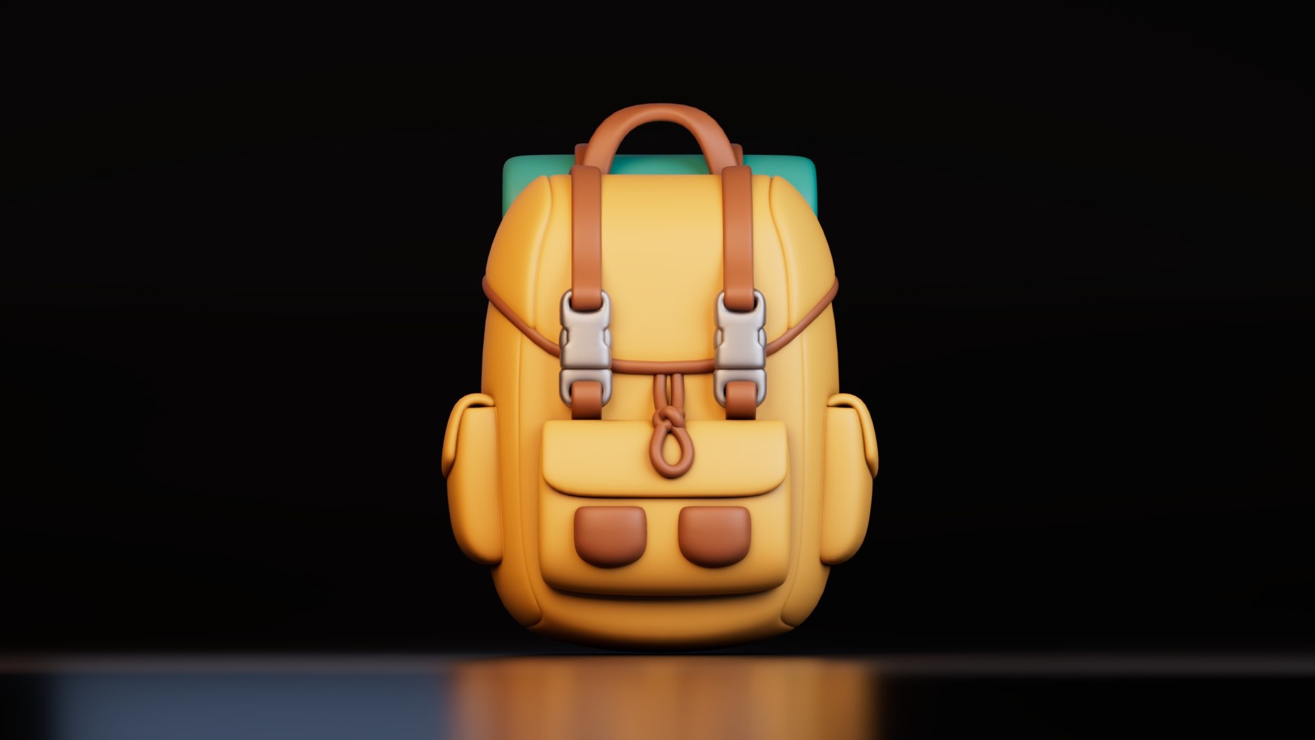 Stylized Adventure Backpack with Rolled Sleeping Mat 3D model https://p.turbosquid.com/ts-thumb/sc/1TOYSh/ot/preview3/jpg/1792592464/1920x1080/fit_q87/3c29ee3e004b087ec7cdfbf89931908c1eef16a9/preview3.jpg