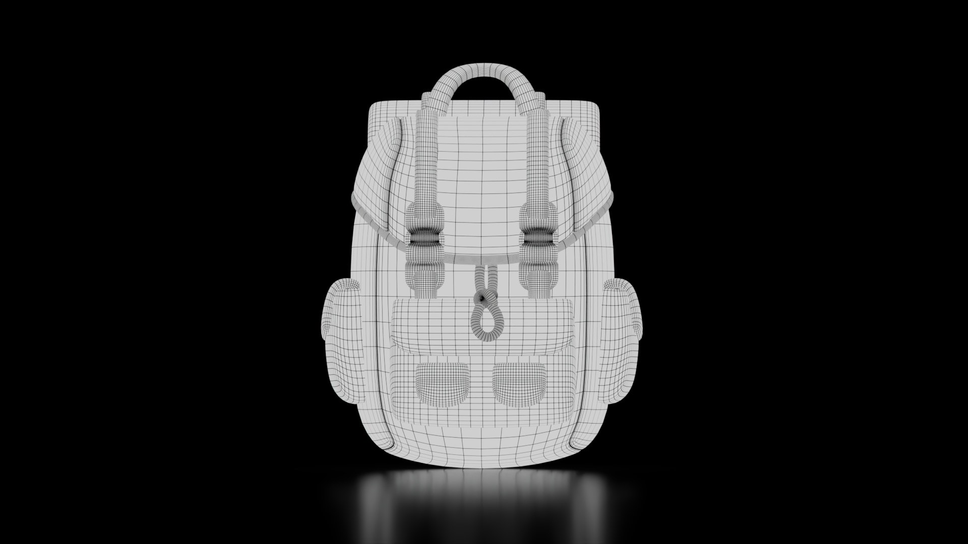 Stylized Adventure Backpack with Rolled Sleeping Mat 3D model https://p.turbosquid.com/ts-thumb/sc/1TOYSh/vQ/wire1/jpg/1792592467/1920x1080/fit_q87/3aae5b6ec2af1f1d1c859884a4dc3aa74e1a0fdd/wire1.jpg
