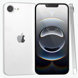 3D Apple iPhone SE 2025