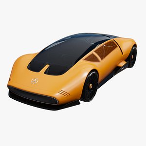 3D Mercedes-Benz Vision One-Eleven 2024 model