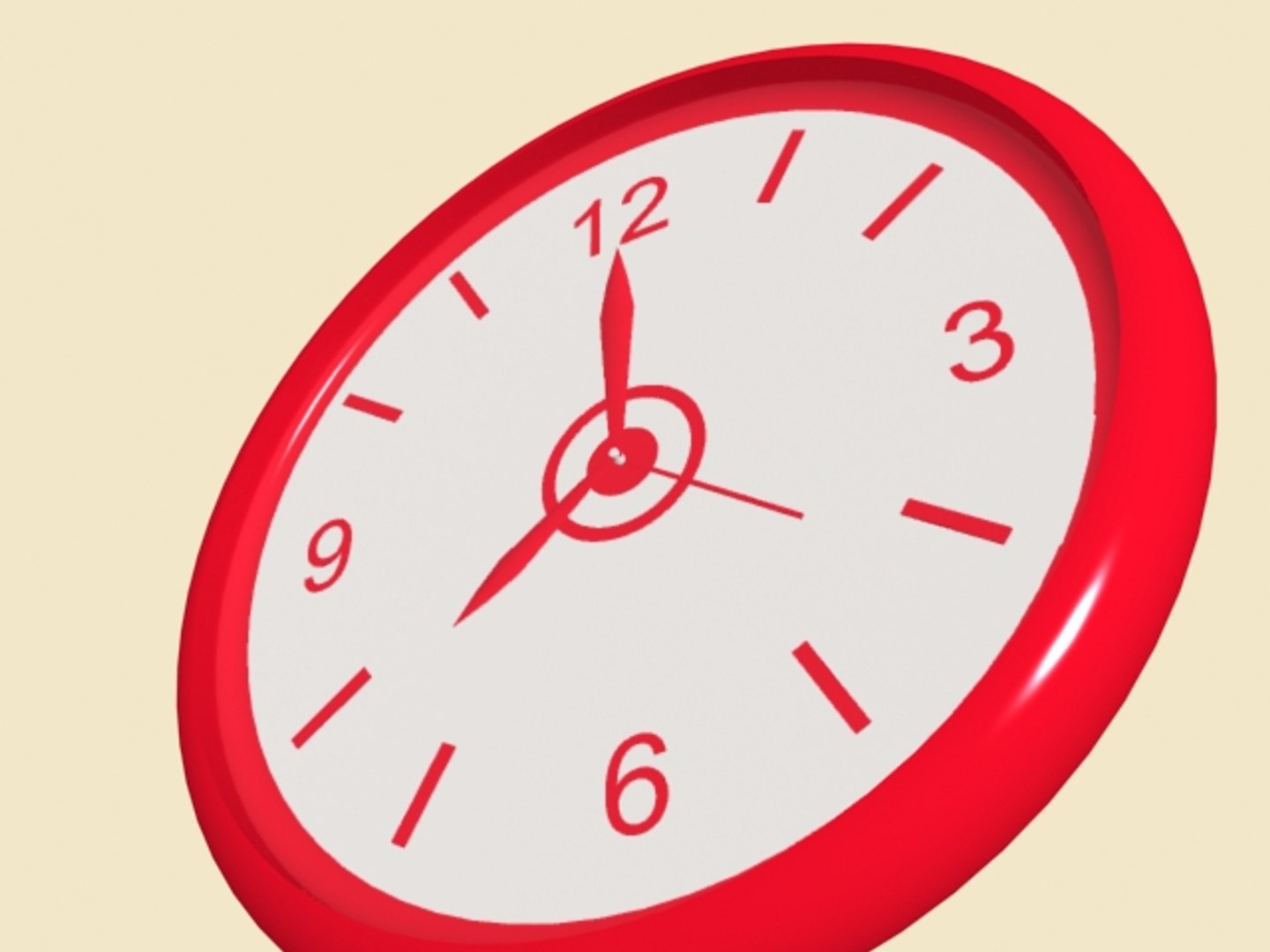 New Clock 3d X