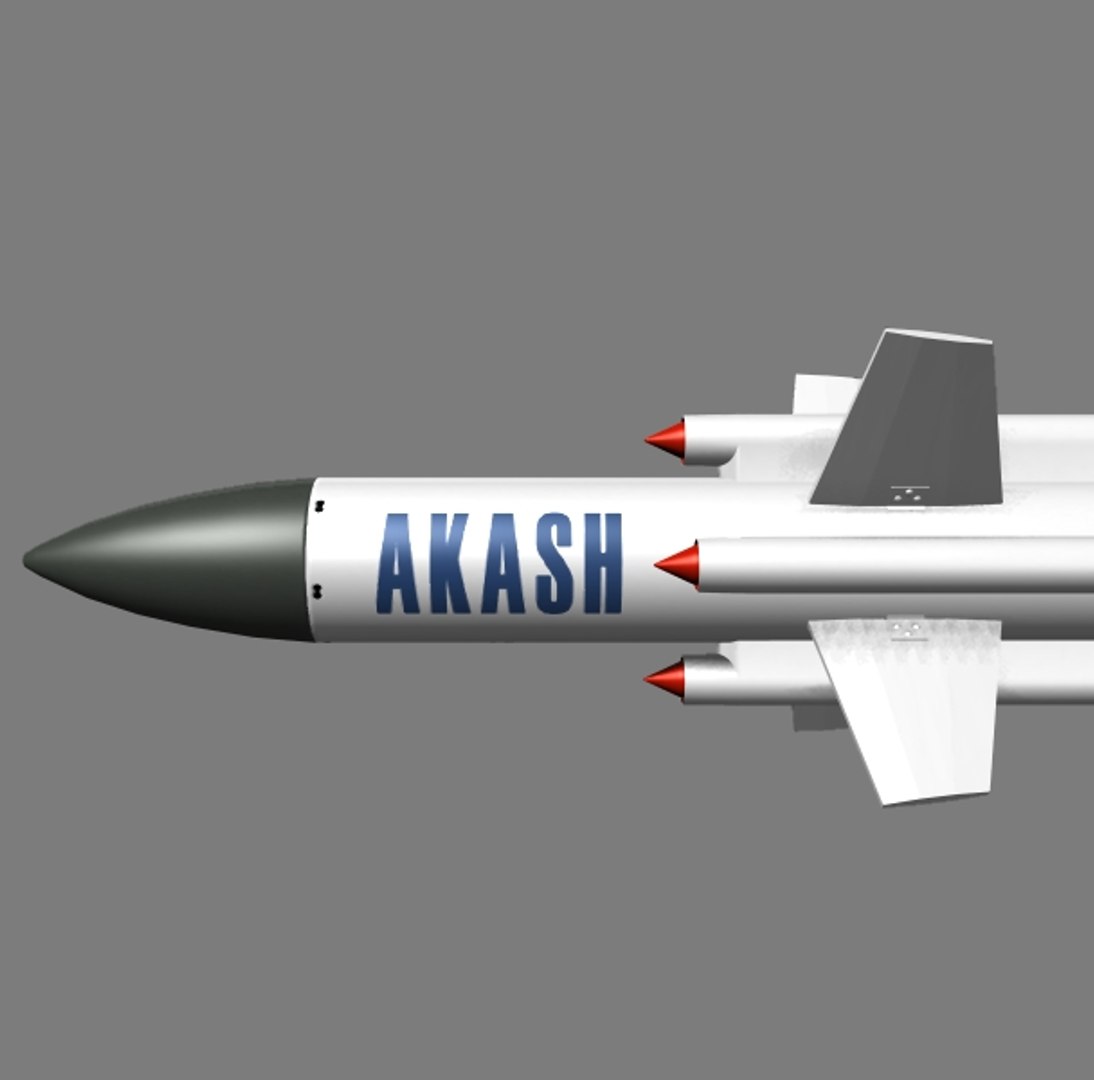 3d 3ds India Akash Drdo