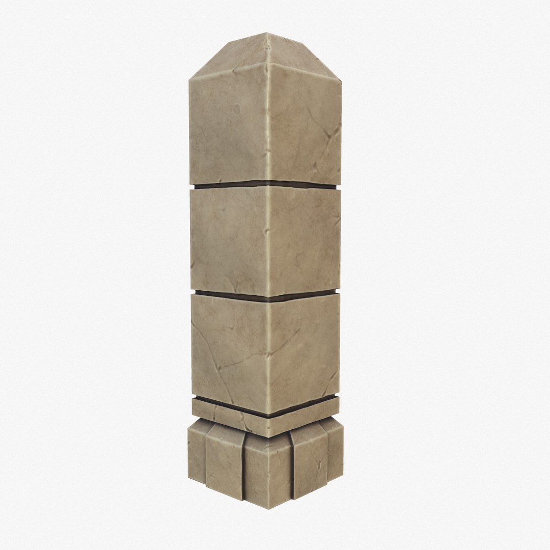 3D Obelisk Pbr - TurboSquid 1447841
