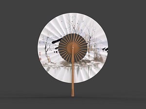 Chinese traditional Round fan model