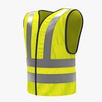 Yellow Traffic Safety Jacket V2