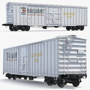 Sliding Door Rail Boxcar X58 White