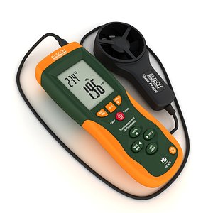 3d thermo-anemometer measures air