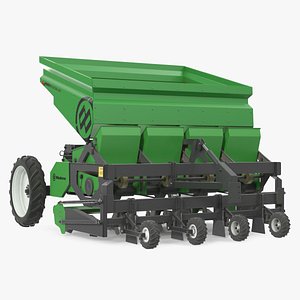 Miedema Structural 4000 Potato Planter Green Used 3D