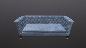 Chesterfield Three Seater Sofa model