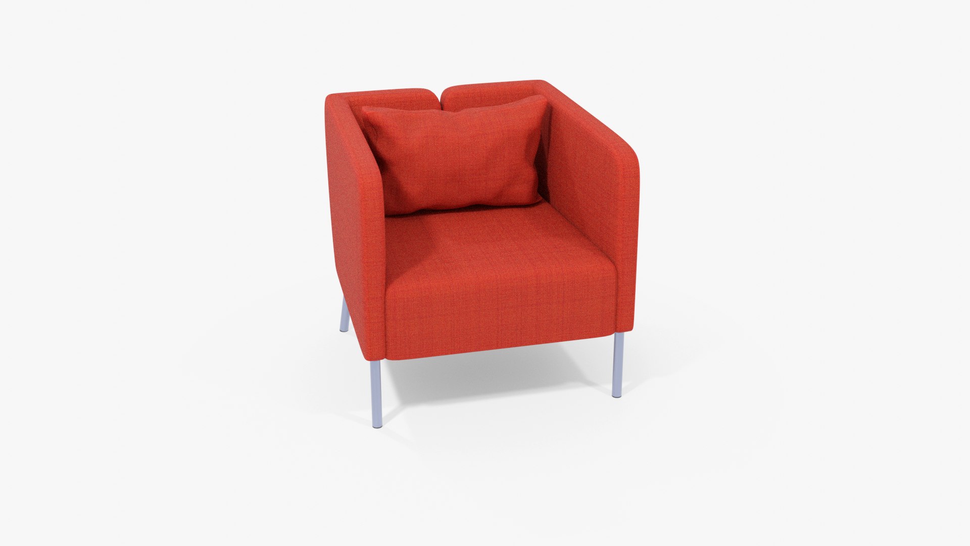 IKEA Ekero Armchair Sofa 3D Model TurboSquid 1736534