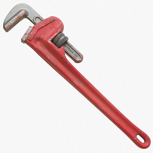 3D Adjustable wrench 01 j model