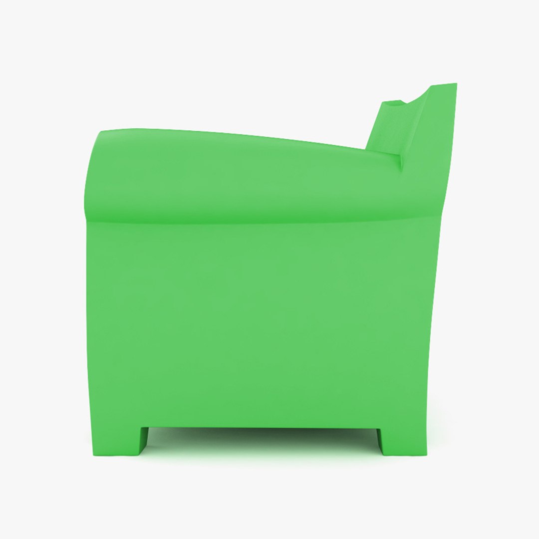 Kartell Bubble Club Armchair model TurboSquid 1982588