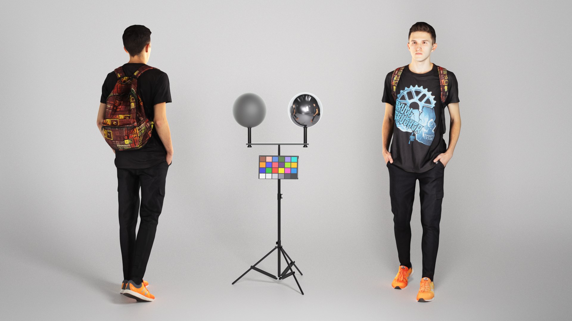 3D Scanned Human Man Backpack Model - TurboSquid 1589190