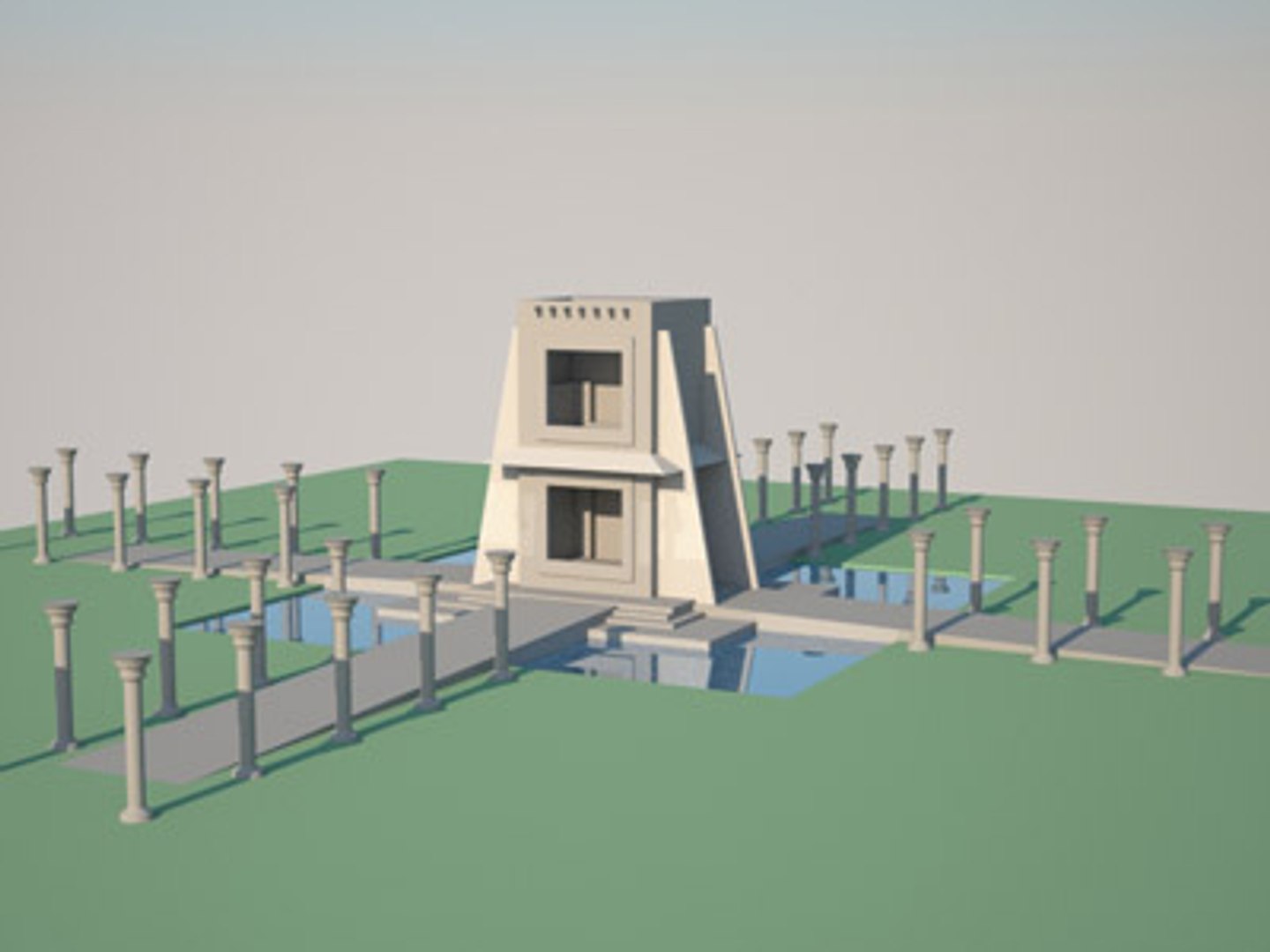 Landmark 3d Model
