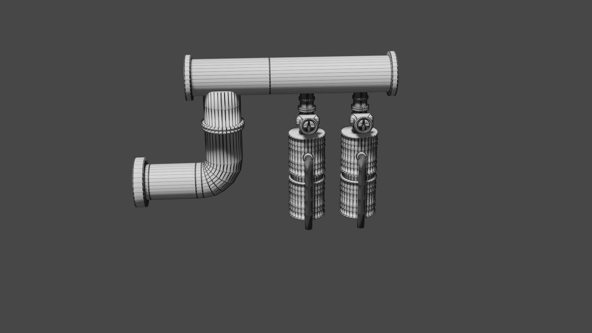 3D IndustrialTube Model TurboSquid 1991850
