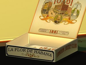 cigar box 3d max