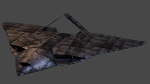 Transfighter from Cyberia 3D model