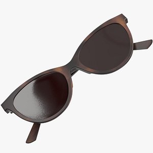 Sunglasses foxy 3D model