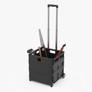 Black Rolling Case with Tools
