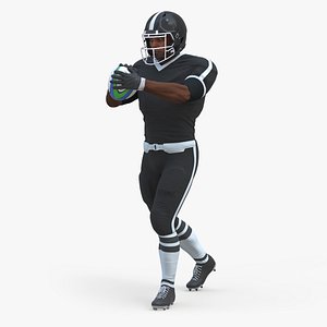 Rugby Player and Training Ball