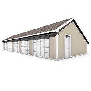 3D garage doors model