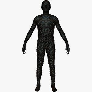 statue character 3d obj