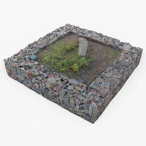 Stone mesh Planter