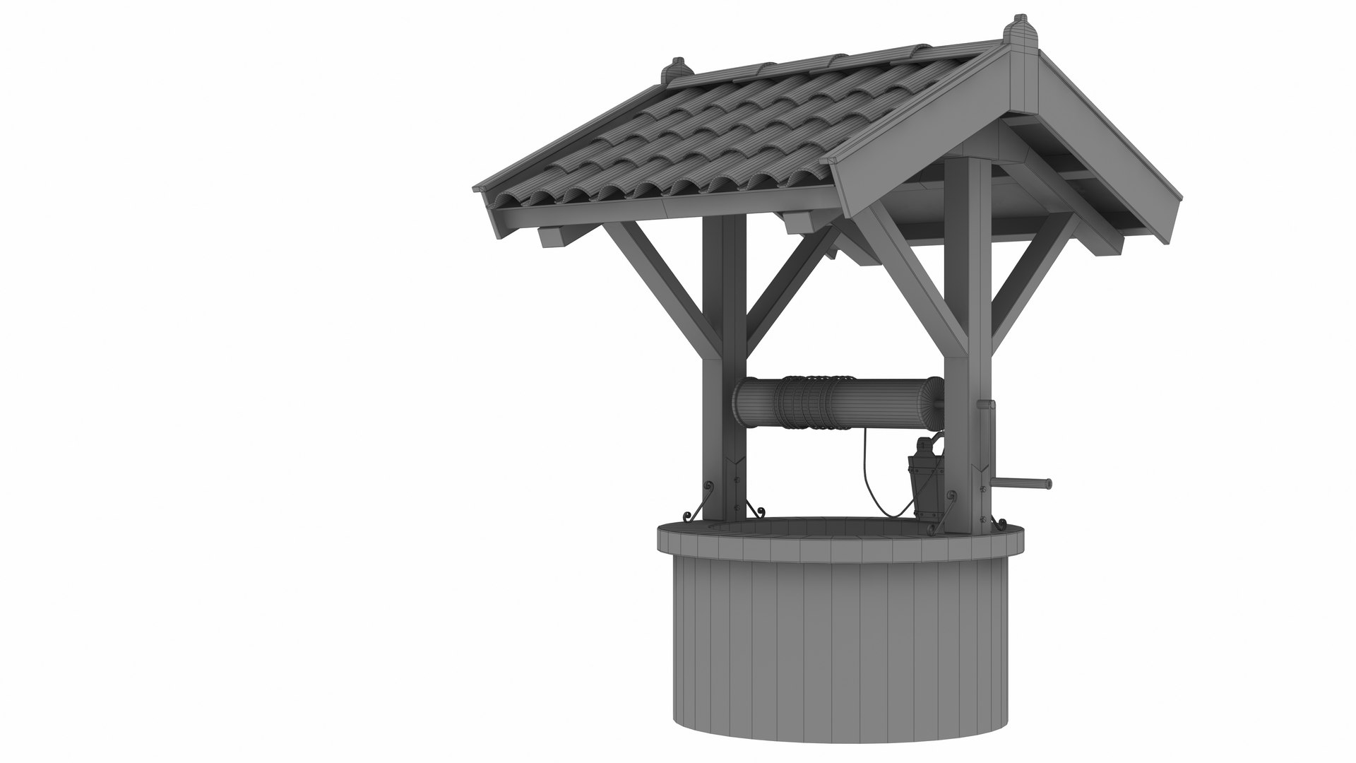 3D Model Water Well - TurboSquid 2352961