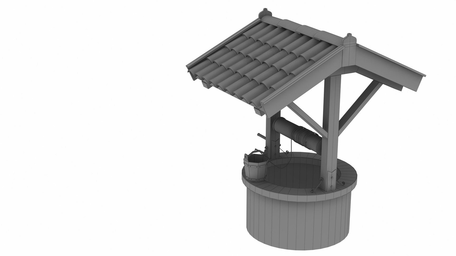 3D Model Water Well - TurboSquid 2352961