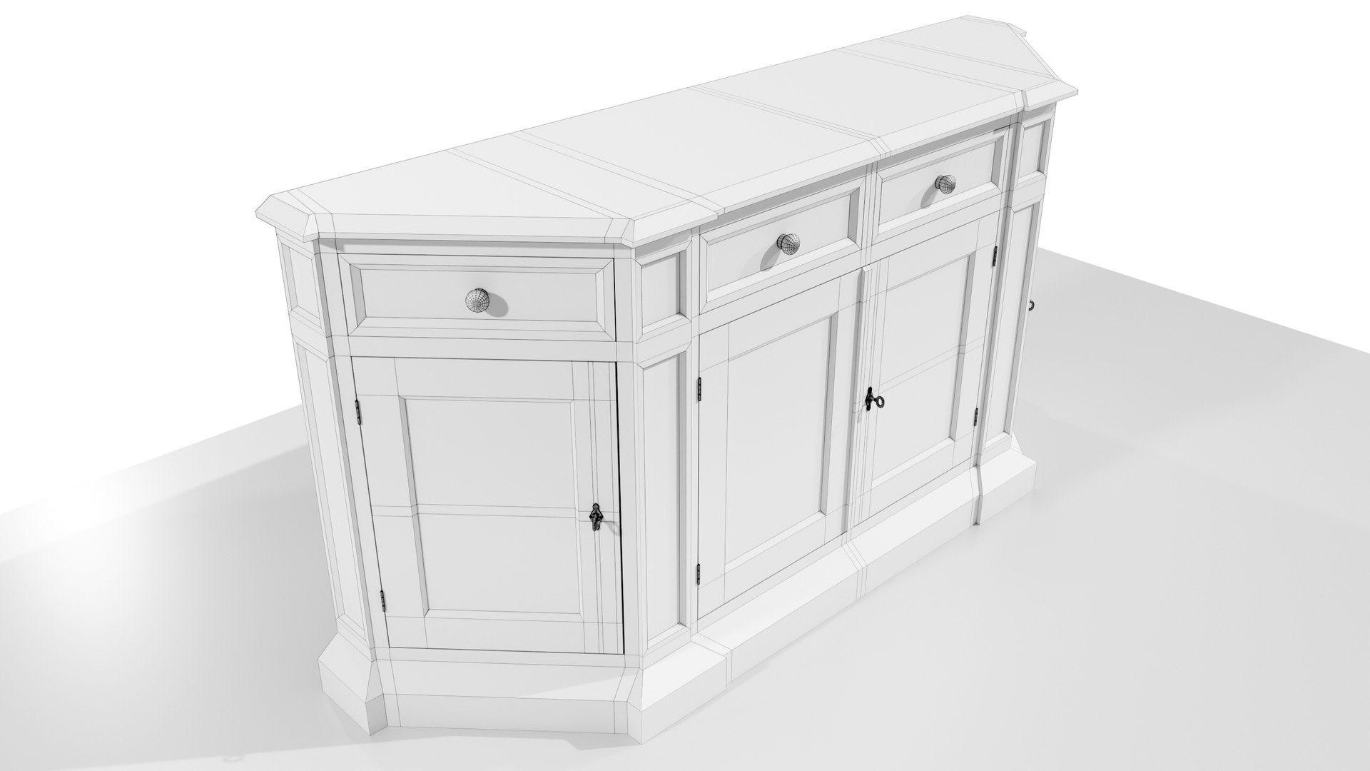 Classic Low Cabinet 3D model https://p.turbosquid.com/ts-thumb/sc/uEGIw5/U4/wire_01/jpg/1673686076/1920x1080/fit_q87/c09ae831f318cb33865b0274b5178d5aed049d26/wire_01.jpg