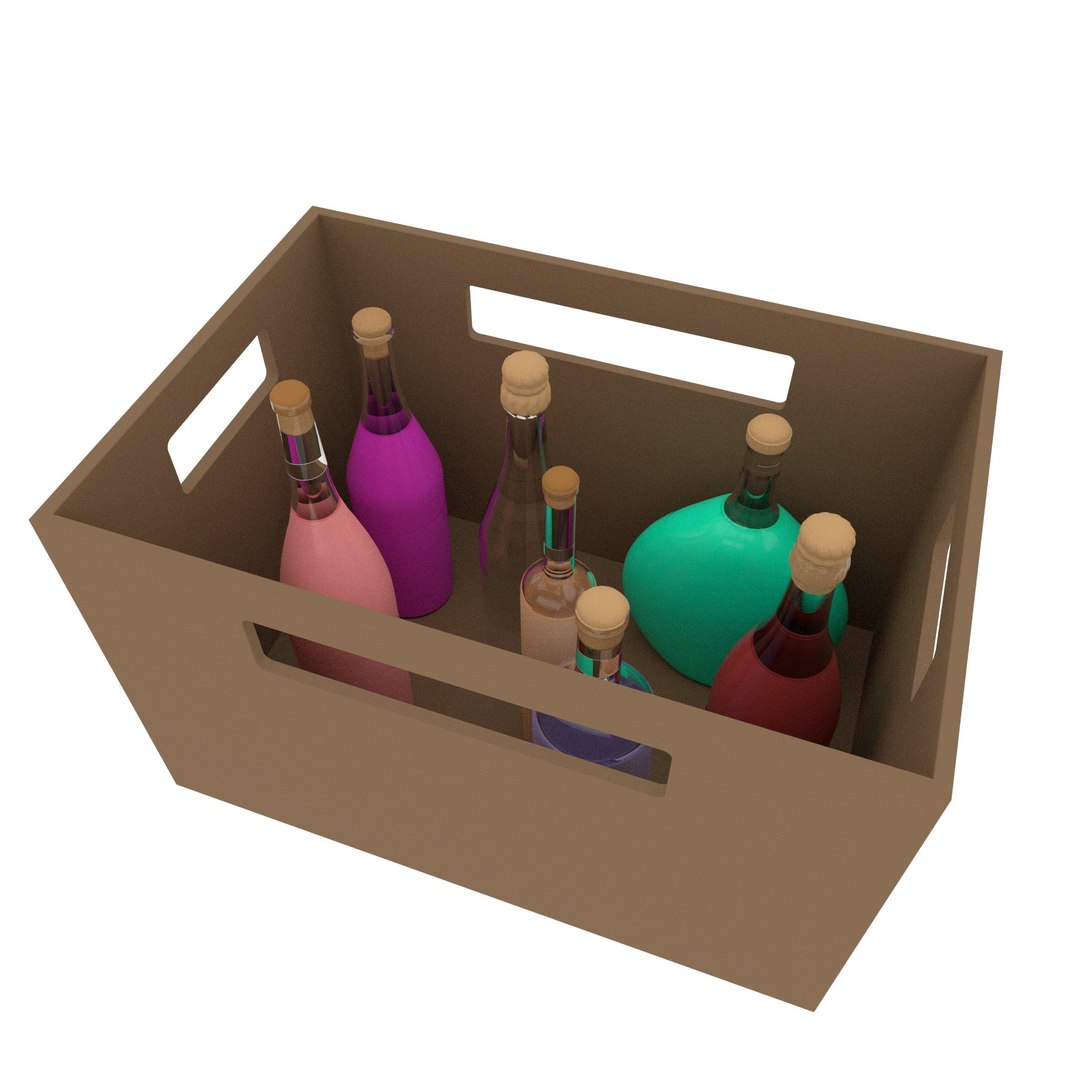 3D Bottles Model - TurboSquid 2191548