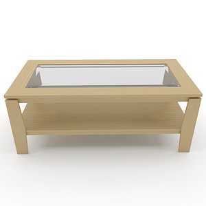 3d coffee table model