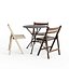 Outdoor French 3 legs Cafe Folding Table and Chairs
