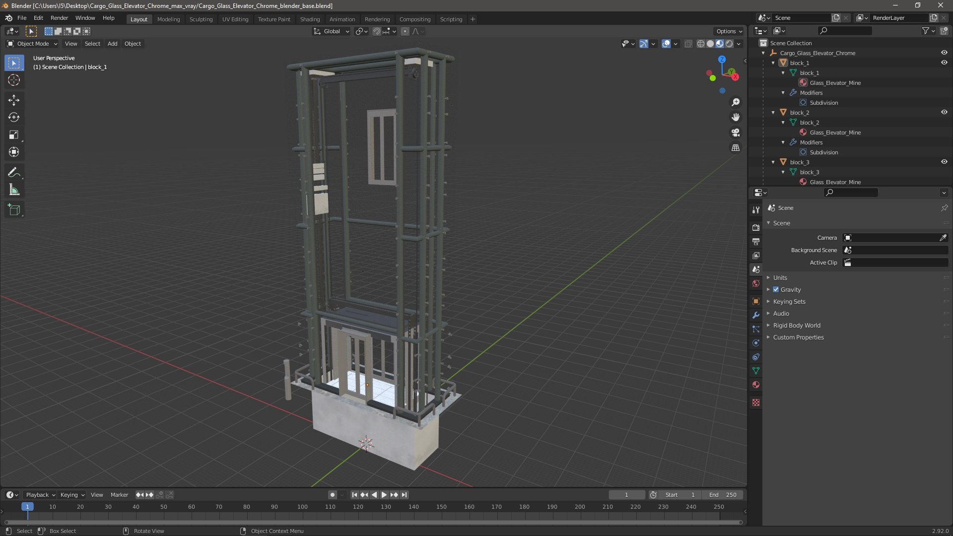 Cargo Glass Elevator Chrome 3D model https://p.turbosquid.com/ts-thumb/sd/0eHTbV/ha/cargoglasselevatorchrome3dmodel016/jpg/1712878240/1920x1080/fit_q87/25a120513a6325f297a038850275ffe0d3b5235d/cargoglasselevatorchrome3dmodel016.jpg