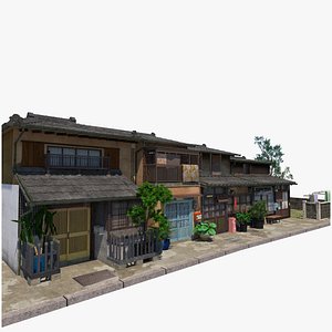 3D model Okayama Houses