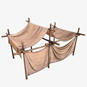 Market Stall Medieval Tent Cotton Fair Trader Bazaar
