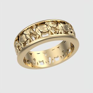 Elephant Parade Ring JDBCo 3D