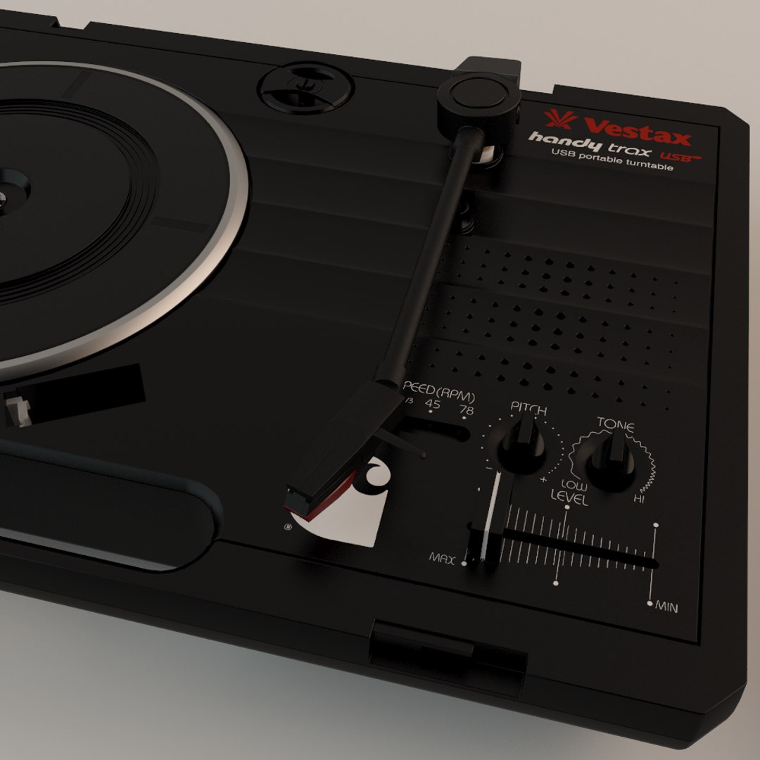 vestax portable record player