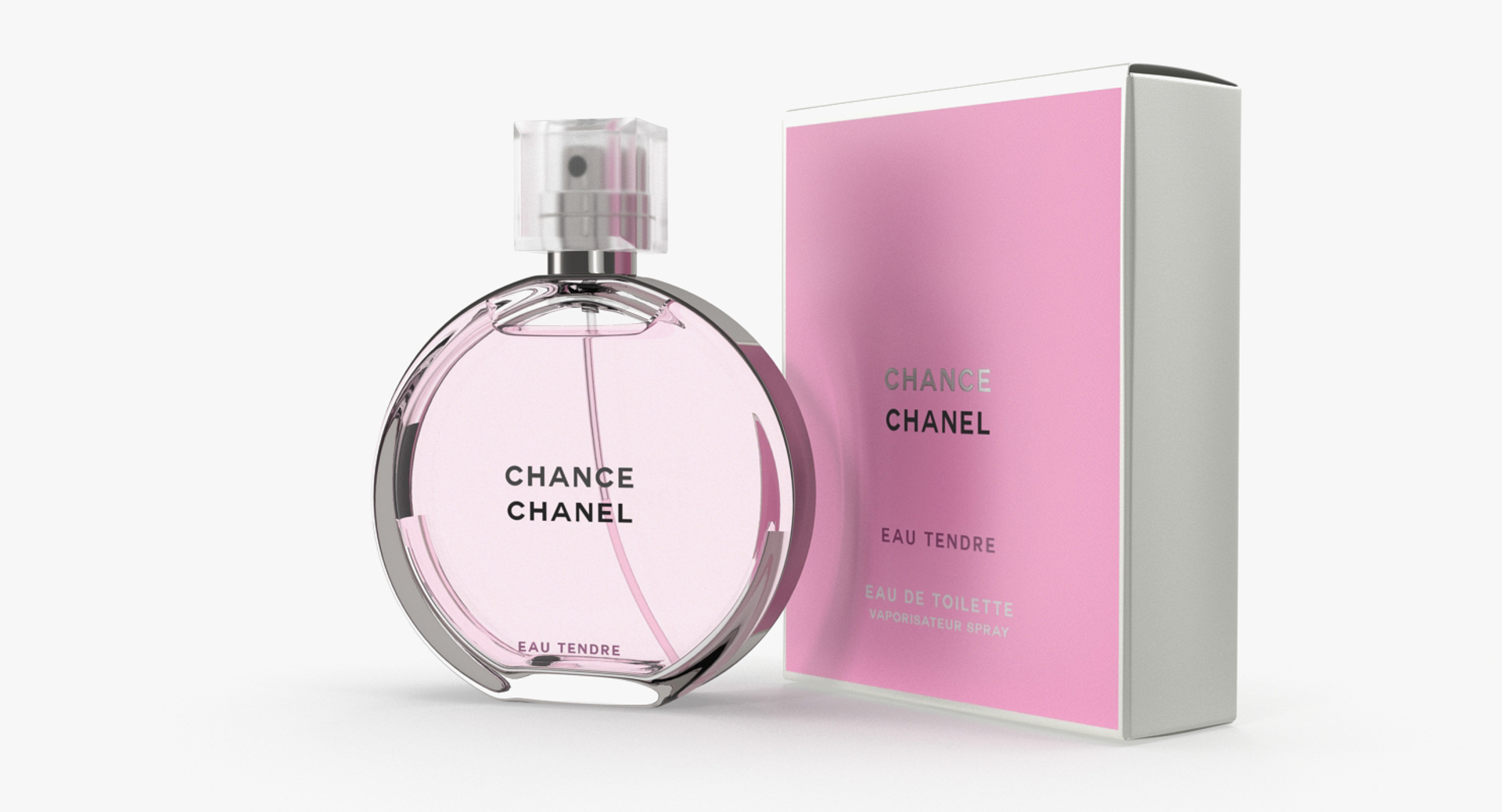 3D parfum chanel chance eau - TurboSquid 1264966