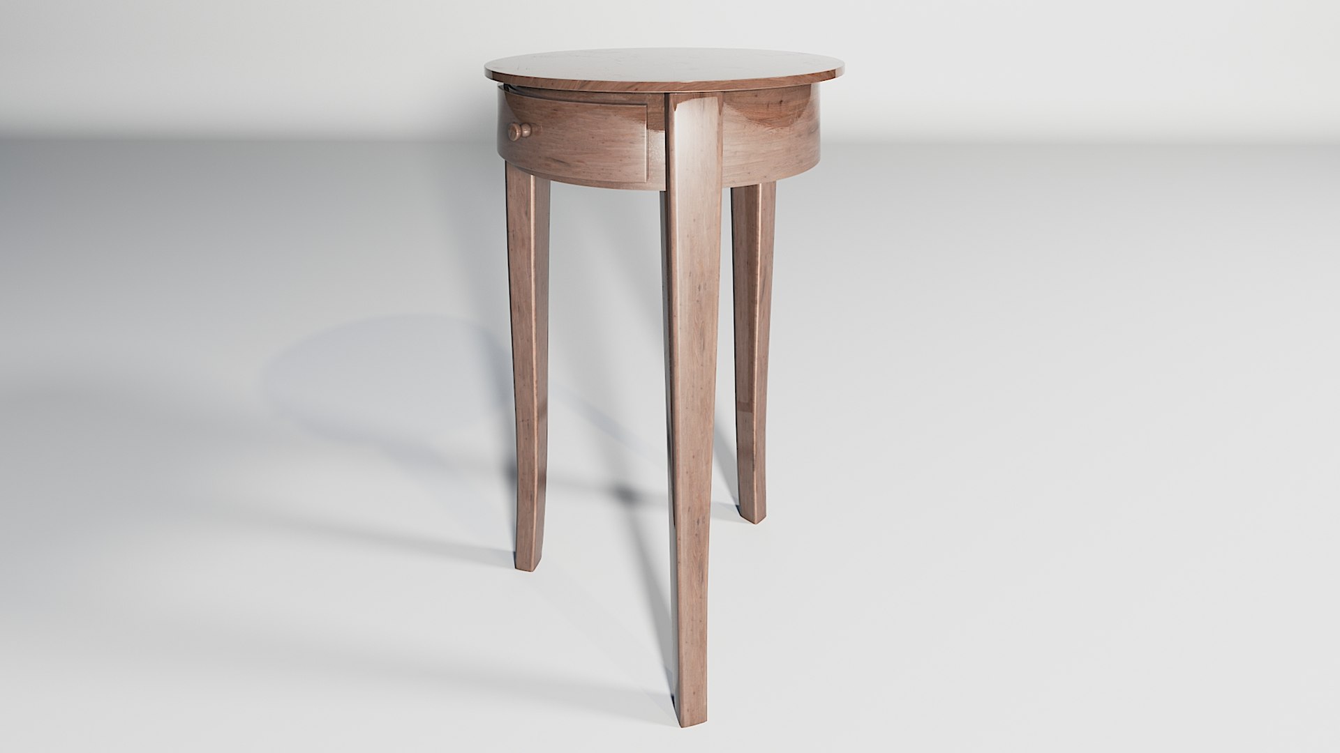 3D table rounded 1 model - TurboSquid 1358495