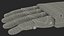 Right Dexterous Robot Hand Rigged for Maya 3D model