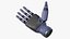 Right Dexterous Robot Hand Rigged for Maya 3D model