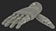 Right Dexterous Robot Hand Rigged for Maya 3D model