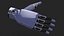 Right Dexterous Robot Hand Rigged for Maya 3D model
