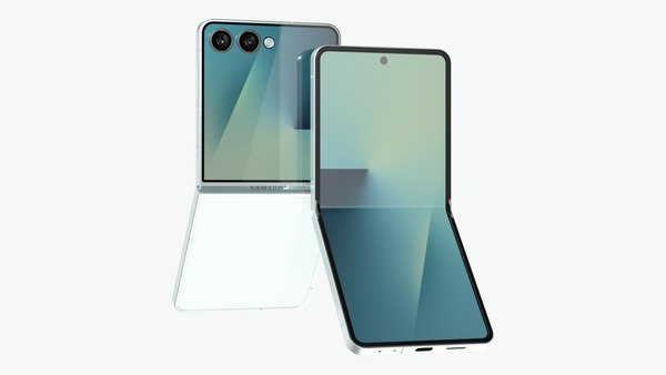 3D Samsung Galaxy Z Flip 7 Mint model - TurboSquid 2432443