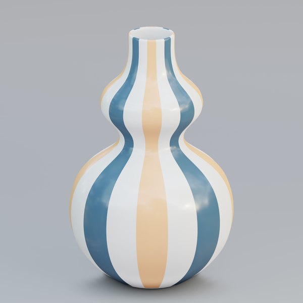 3D vase designed model