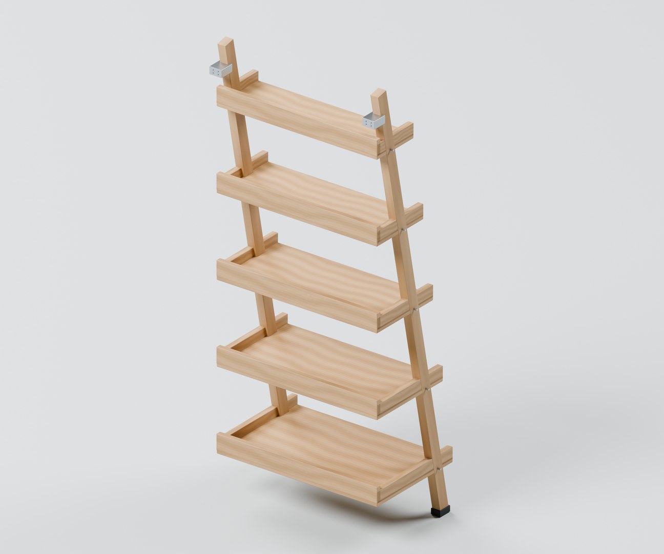 Leaning Oak Ladder Bookcase with Five Shelves and Wall Fixings 3D model https://p.turbosquid.com/ts-thumb/sd/Yhk7PE/bL/02_reverse/jpg/1791507414/1920x1080/fit_q87/70d6cc65c4657ce14761f16bbbe342ea154ded42/02_reverse.jpg