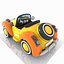 Toon Convertible Car