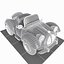 Toon Convertible Car
