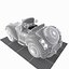 Toon Convertible Car